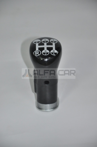 AC1655854 Ручка переключения передач КПП Volvo FH12 (1 флажок) новый образец VOLVO FH12 (1993-2020) VOLVO FE7 (1970-2020); черная 2.32196 (3 выхода под трубку dпосад.=12) Alfa Car